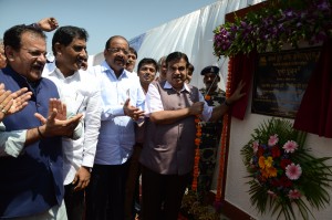 Nitin Gadkari lays the foundation stone of Atharva IT Park